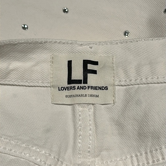 Revolve Rhinestone High Rise Jeans - Picture 8 of 11